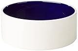 Trixie 2452 Keramiknapf, 2,3 l/ø 22 cm, creme/blau