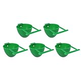 balacoo 10 Stücke Vogel Wasserspender Vogeltränke Wellensittich Futterspender Wassernapf Käfig...