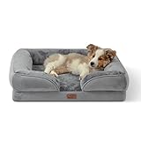 Bedsure orthopädisches Hundebett Ergonomisches Hundesofa - 71x58 cm Hundecouch mit eierförmiger...