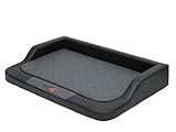Hobbydog XXL Melczg1 XXL 120 X 80 (R3) Hundebett Medico Lux (Kunstleder) Schwarz - Grau Mit...
