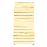 POPETPOP Hamster Spielzeug Leer Unvollendete Holzstock Hamster Kaustock Baum AST Schutz Tunnel Bogen...