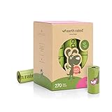 Earth Rated Hundekotbeutel, garantiert auslaufsichere und extra dicke Abfallsäcke als...