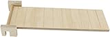 Getzoo schwenkbare Holzrampe L 32 x 10 cm | Hochwertiges Naturholz | Innovatives Aufstecksystem |...