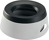 HUNTER ROAD REFRESHER 1,4 l, praktischer Reisenapf für Hunde, mit Anti-Schwapp-Funktion, grau/...