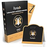 Panteer ® Mottenfalle - 6 Stück - Pheromonfalle mit hoher Wirksamkeit - Gegen Lebensmittelmotten...