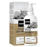 Animigo Shampoo für Hunde & Katzen - 500ml Hundeshampoo Sensitiv - Bei Juckreiz, trockener Haut &...