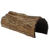 GarPet Aquariumdeko Baumrinde Baumstamm Halbbogen Aquarium Terrarium Dekoration Reptilien Versteck...