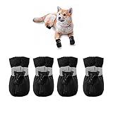 YAODHAOD Hundestiefel, rutschfeste Hundeschuhe ， Diese bequemen Hundeschuhe mit weichen Sohlen...