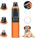 JBonest Krallenschleifer für Hunde & Katzen mit 2 LED LICHT, Elektrischer Hundekrallen Schleifer...