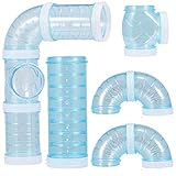 FANDE Röhren Für Den Tunnel Hamster, DIY Hamster Cage Tube Hamster Spielzeug Hamster Cage Tubes...