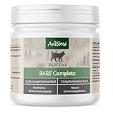 AniForte Barf Complete Katze 100g - Natürliche Rundumversorgung mit Omega 3, Bierhefe, Taurin,...