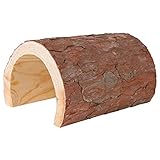 Trixie 76167 Reptilien-Tunnel, Naturholz, 22 × 15 × 25 cm