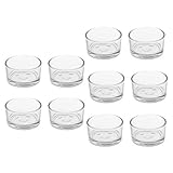 Tubayia Glas Futternapf Wassernapf Terrarium Futterschale für Reptilien, Eidechse, Gecko, Spinne...