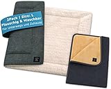 Pawz&Pawz Hundedecken 2 St. | Sehr Flauschige Hunde-Decken | L:100x70cm o. S:75x45cm | Stylisch...