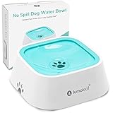 LumoLeaf Wassernapf für Hunde, 1L, Anti-Schwapp Fressnapf Hund Unterwegs, Kein Verschütten...