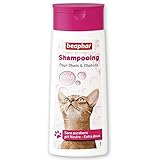 beaphar Katzen-Shampoo mit Seifenblasen, extra weich, enthält Macadamia-Öl, reinigt und spendet...