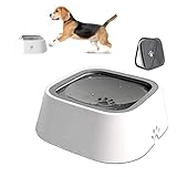 SaponinTree Schwimmender Wassernapf für Haustiere, Spritzwasserfrei, Langsamer Trinknapf,...
