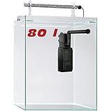 sera Scaper Cube 80 L Starterset - 80 Liter Aquarium inkl. Innenfilter und LED-Beleuchtung, ohne...