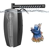 FEDOUR 600L Einstellbarer Aquarien Innenfilter, 8W Ultra leiser Fischtankfilter mit Zwei...