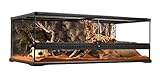 Exo Terra Terrarium aus Glas, mit einzigartiger Front Belüftung, 90 x 45 x 30cm