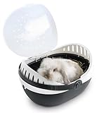 Transportbox Nager 'ELMO' large schwarz 36 x 28 x 22 cm