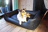 4L Textil Mario Wasserfestes Hundebett Kunstleder Hundekorb aus Kunstleder Hundebett große und...