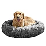 AICSYRM Hundebett Grosse Hunde Mittelgroße & kleine Hunde Hundekissen Hundesofa Katzenbett Donut...