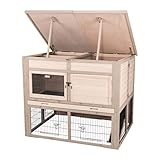 TRIXIE 63003 Buddelkiste, Kaninchen, Holz, 58 × 30 × 38 cm