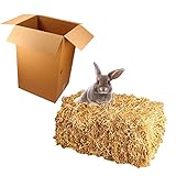 Palatina Werkstatt ® 15 kg bestes Qualitäts Weizen Stroh | goldgelbe frische Strohballen Ernte...