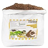 Humusziegel - Terrariensubstrat - natürliches Substrat - lose Kokoserde trocken - 20 L Sack -...