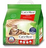 Cat's Best Original Katzenstreu, 100 % pflanzliche Katzen Klumpstreu mit maximaler Saugkraft –...