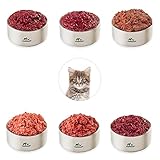 haustierkost.de gefrorenes Barf Katzenfutter im Kitten Paket (9 kg) vom Barf-Onlineshop Testsieger