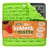 BeG Buddy® Leckmatte Hund, 2 Stück, BPA-frei, rutschfeste Schleckmatte für Hunde, extra Starke...