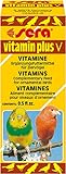 sera vitamin plus V 15 ml - Multivitamintropfen zur zusätzlichen Vitaminversorgung bei Vögeln