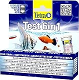 Tetra Test 6in1 - Wassertest für das Aquarium, schnelle und einfache Überprüfung der...